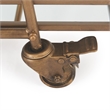 Pemberly Row Modern / Contemporary Bar Cart in Antique Gold Finish
