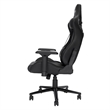 Pemberly Row Sport Ergonomic High-Back Fabric Racer Style PC Gaming Chair- Black