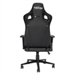 Pemberly Row Sport Ergonomic High-Back Fabric Racer Style PC Gaming Chair- Black