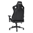 Pemberly Row Sport Ergonomic High-Back Fabric Racer Style PC Gaming Chair- Black