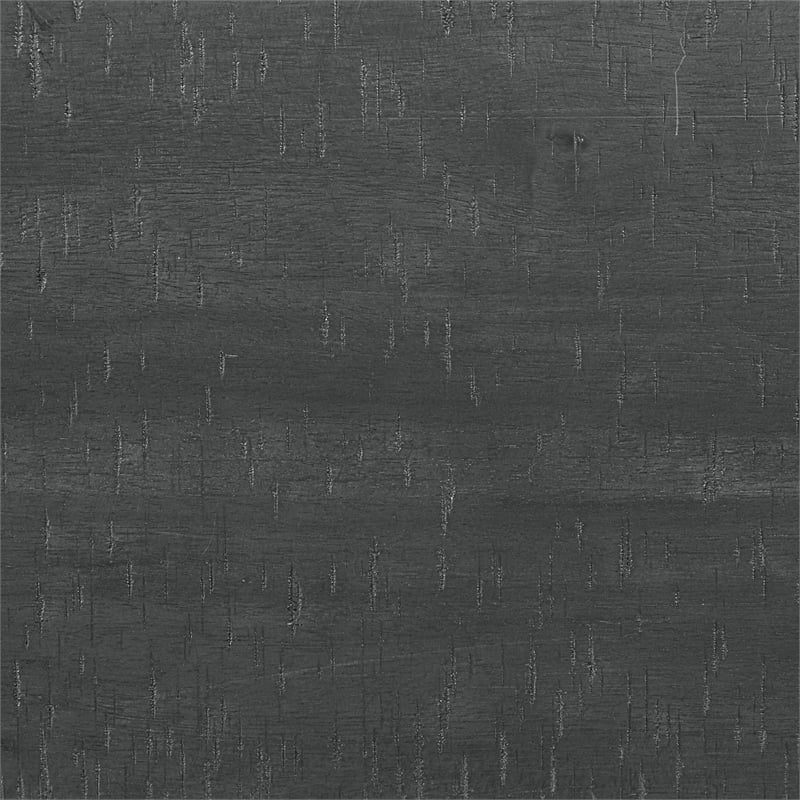 Pemberly Row Flip Top Table - Distressed Washed Gray Finish Wood and Veneers