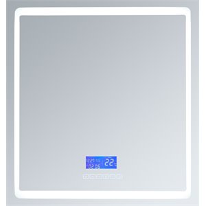 Pemberly Row Modern 30&quot x 32&quot LED Medicine Cabinet with Defogger