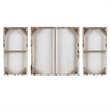 Pemberly Row 3-Piece MDF and Gel Canvas with Knife Pallet Embellishment in Red