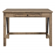 Pemberly Row Writing Desk in Salvage Oak Engineered Wood with Drawer