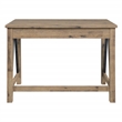 Pemberly Row Writing Desk in Salvage Oak Engineered Wood with Drawer