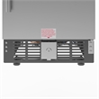 Pemberly Row Stainless Steel 3 cu. ft. Built-In Refrigerator and Beverage Cooler