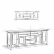 Pemberly Row Solid Wood 72