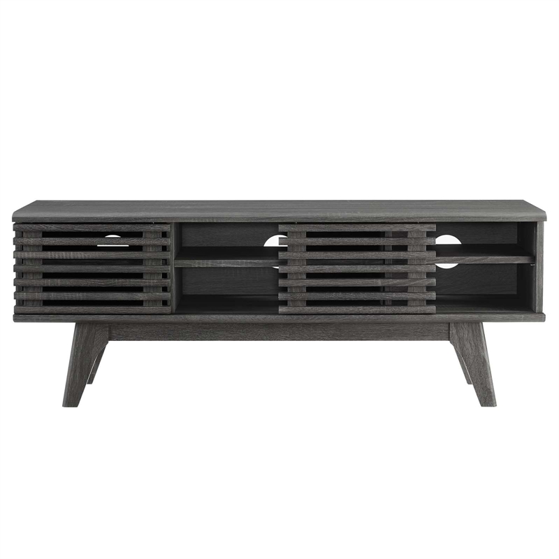 Pemberly Row Particleboard Media Console TV Stand for TVs up to 78