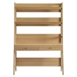 Pemberly Row Modern Particleboard and MDF Office Desk in Oak