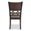 Pemberly Row 5-Piece Transitional Wood Dining Set in Cherry Finish