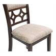 Pemberly Row 5-Piece Transitional Wood Dining Set in Cherry Finish