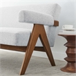 Pemberley Row Upholstered Light Gray Loveseat Rectangular Ergonomic 59