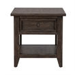 Pemberly Row Modern / Contemporary Wood Rectangular End Table