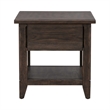 Pemberly Row Modern / Contemporary Wood Rectangular End Table