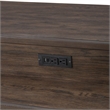 Pemberly Row Modern / Contemporary Console Bar Table in Brown