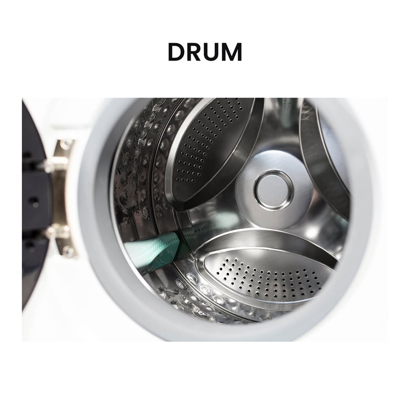 Pemberly Row All-in-One Washer Dryer VENTED-DRY FASTER than Condense 15lb 110V