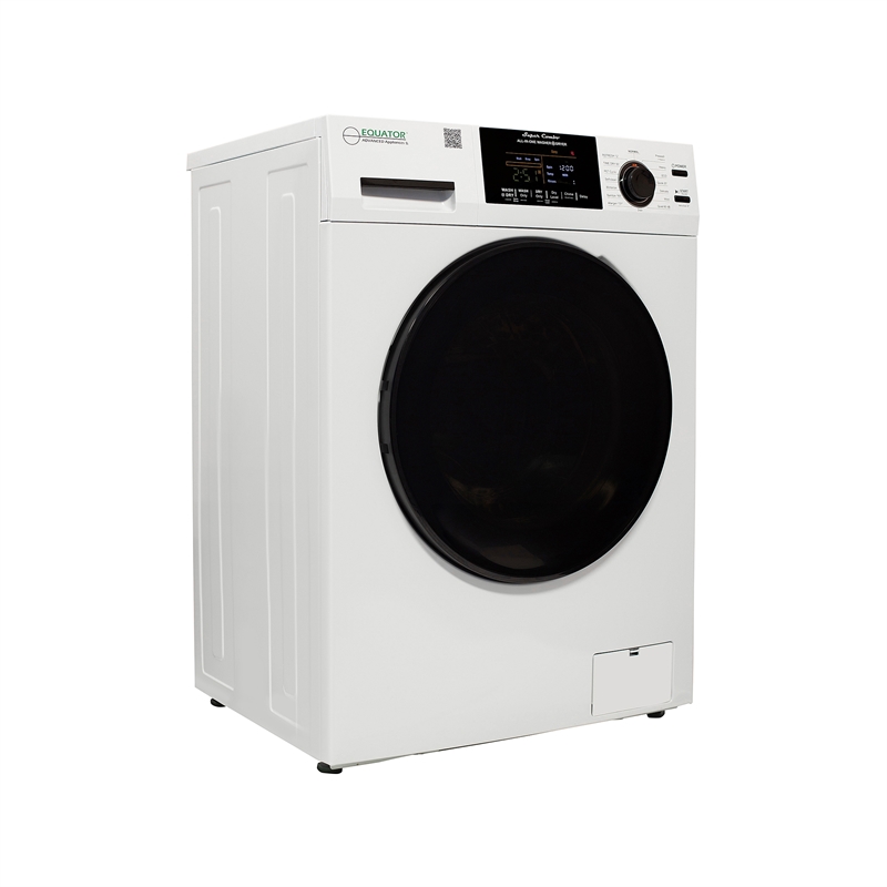 Pemberly Row All-in-One Washer Dryer VENTED-DRY FASTER than Condense 15lb 110V