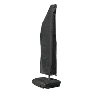 Pemberly Row 9-11' Ft Hanging Offset Umbrella Black Cover for Protective Storage