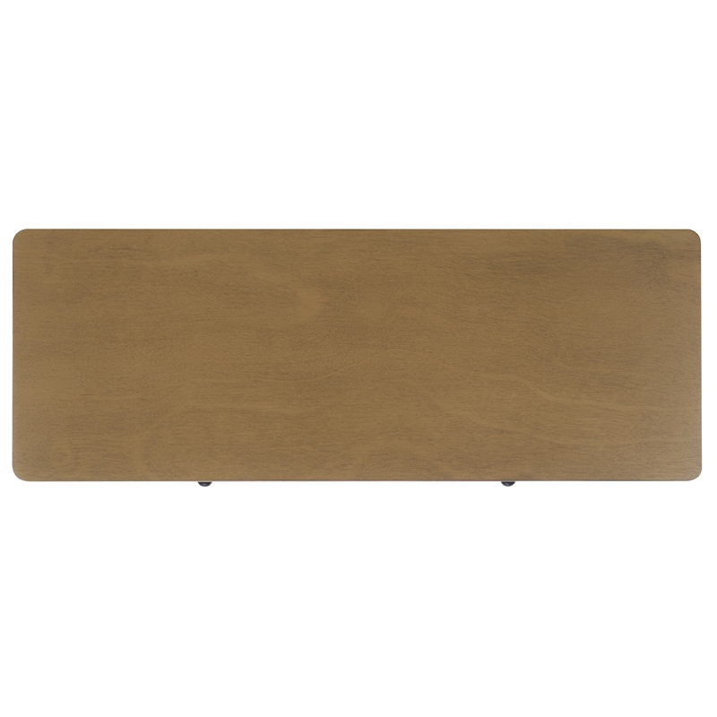 Pemberly Row Modern / Contemporary Wood 2 Drw Small Console in Brown