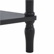 Pemberly Row Modern / Contemporary Wood Console in Matte Black