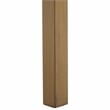 Pemberly Row Modern / Contemporary Wood Lower 2 Drw Console in Brown