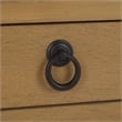 Pemberly Row Modern / Contemporary Wood Lower 2 Drw Console in Brown