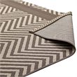 Pemberly Row Modern / Contemporary 8' x 10' Area Rug in Beige