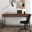 Pemberly Row Solid Hardood Industrial 60 