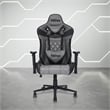 Pemberly Row Sport Polyurethane and Steel Frame XL-Ergonomic Gaming Chair - Gray