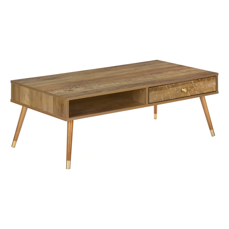 Pemberly Row Coffee Table Accent Cocktail Storage Living Room 44
