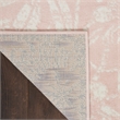 Pemberly Row 7' x 10' Pink Fabric Farmhouse Area Rug (7' x 10')