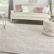 Pemberly Row 7' x 10' Pink Fabric Farmhouse Area Rug (7' x 10')