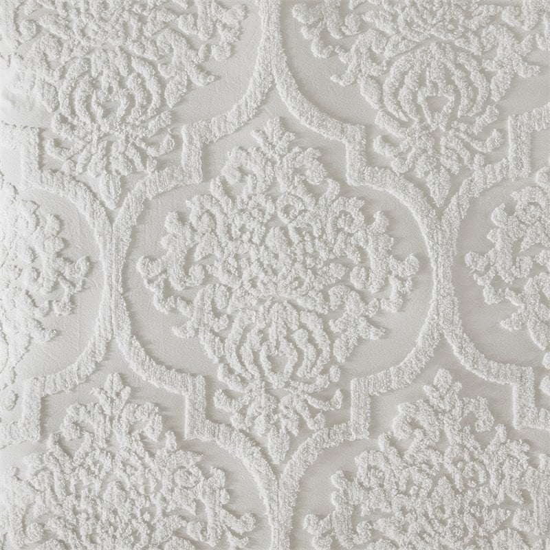 Pemberly Row 3-Piece Cotton Tufted Full/Queen Duvet Cover Set in Off White