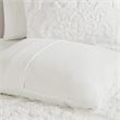 Pemberly Row 3-Piece Cotton Tufted Full/Queen Duvet Cover Set in Off White