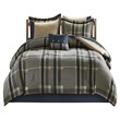 Pemberly Row 7-piece Microfiber Comforter with Sheet Set in Navy