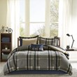 Pemberly Row 7-piece Microfiber Comforter with Sheet Set in Navy
