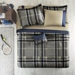 Pemberly Row 7-piece Microfiber Comforter with Sheet Set in Navy