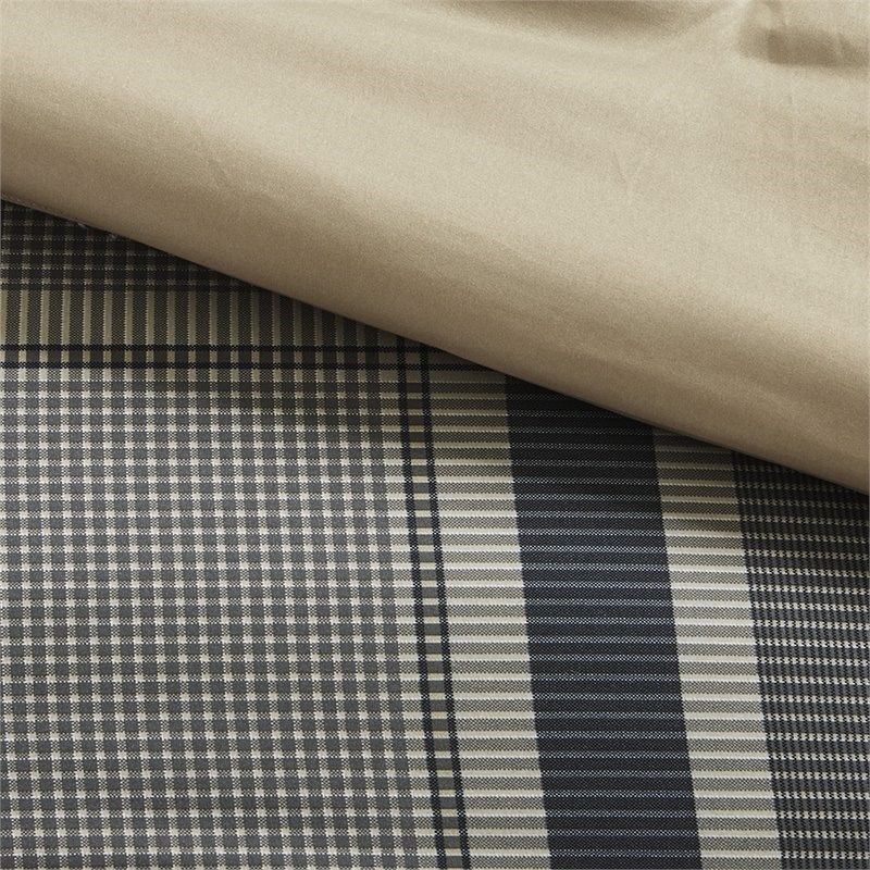 Pemberly Row 7-piece Microfiber Comforter with Sheet Set in Navy