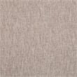 Pemberly Row Round Accent Storage Ottoman with Reversible Tray Lid in Tan Fabric