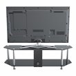 Pemberly Row Steel TV Stand w/ Cable Management for up to 65
