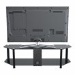 Pemberly Row Steel TV Stand with Cable Management for up to 65