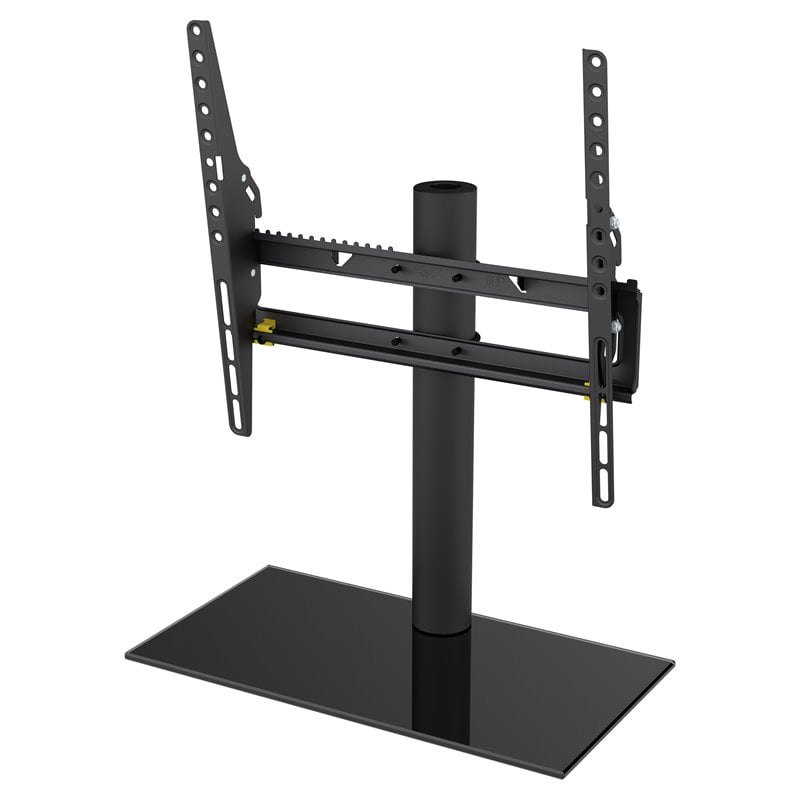 Pemberly Row Table Top Tilt and Turn TV Stand for TVs 37