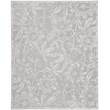 Pemberly Row 8' x 12' Gray Fabric Farmhouse Area Rug (8' x 12')