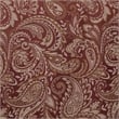 Pemberly Row Contemporary Jacquard Panel Pair in Burgundy 50x84