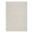 Pemberly Row Modern 8' x 10' Ivory Beige Farmhouse Indoor Rug