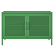Pemberly Row Modern 2-Door Metal Storage Locker in Kelly Green
