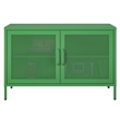 Pemberly Row Modern 2-Door Metal Storage Locker in Kelly Green