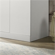 Pemberly Row White Engineered Wood Double Door Wardrobe Cabinet Armoire