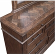 Pemberly Row 4-Piece Wood King Bedroom Set with Chest in Walnut