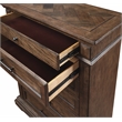 Pemberly Row 4-Piece Wood King Bedroom Set with Chest in Walnut
